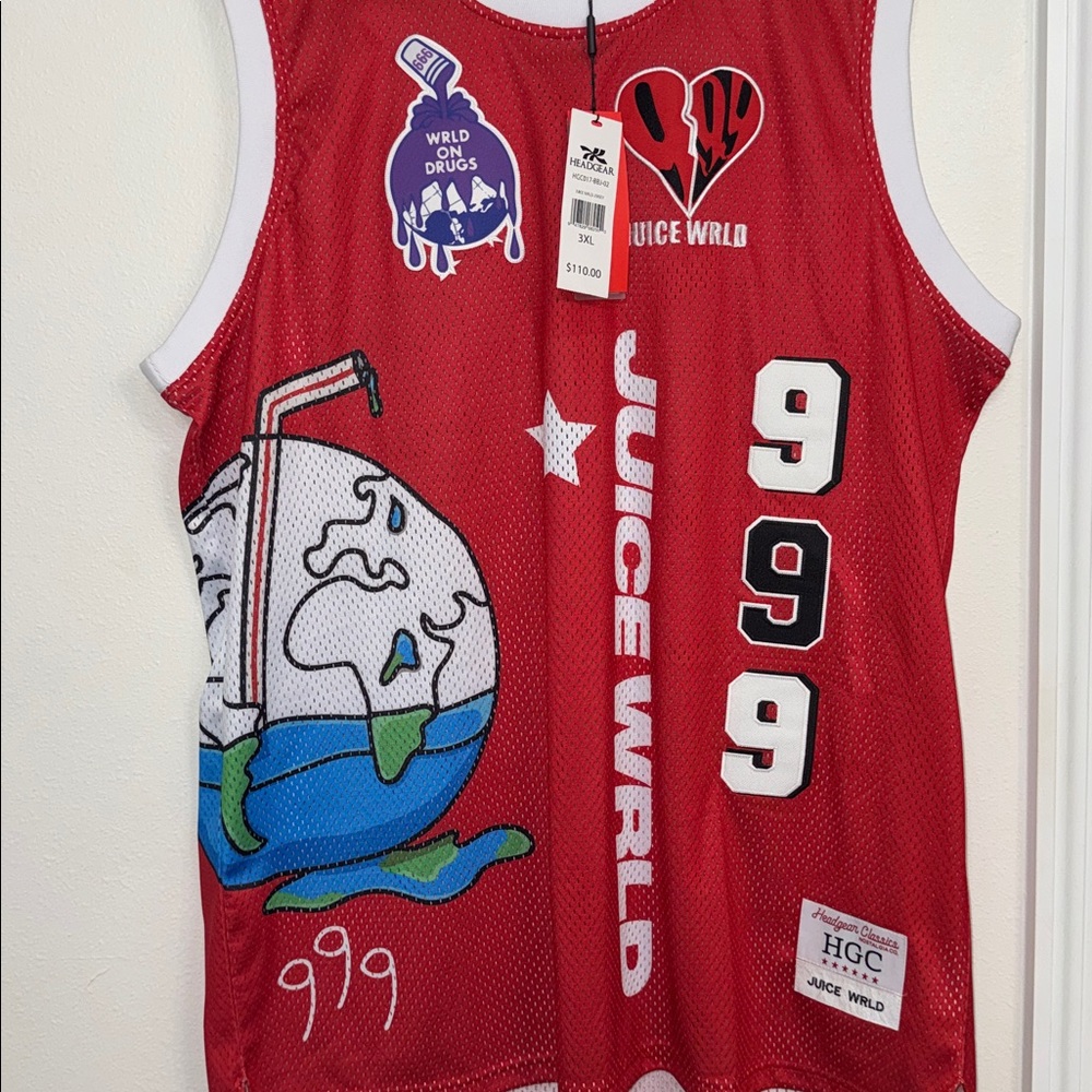 JUICE WLD 3XL JERSEY